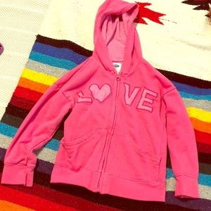 Lightweight zip hoodie